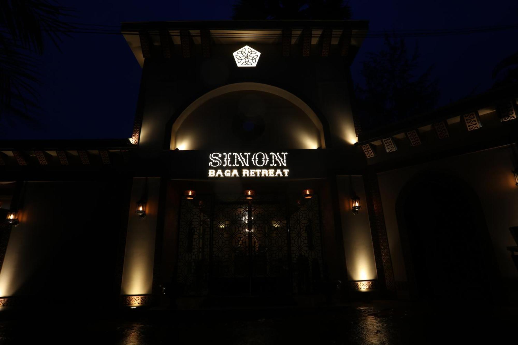 Sinon Baga Retreat Hotel Bagian luar foto