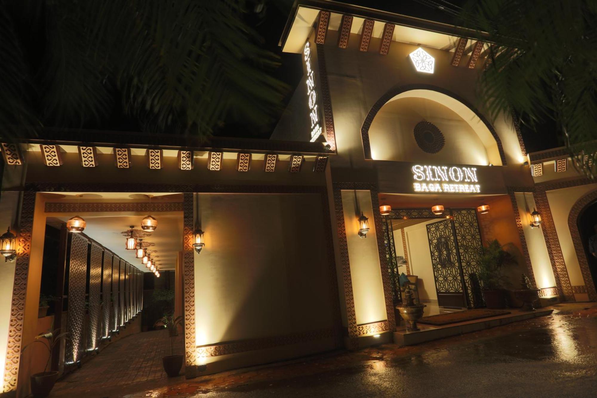 Sinon Baga Retreat Hotel Bagian luar foto